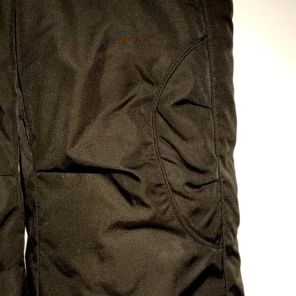 Rothschild Snow Ski Pants Med (5-6) Black Youth Unisex Boy Girl Elastic Ankle - Picture 6 of 15
